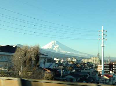 三島から見た富士山