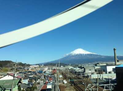 富士山を新幹線から撮影する方法