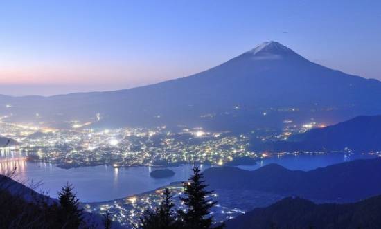 河口湖ホテル　富士山