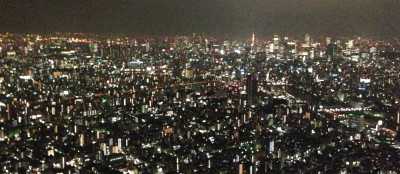 東京スカイツリー展望台からの夜景