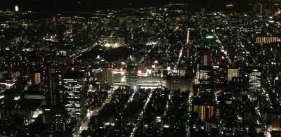 東京スカイツリー展望台からの夜景　錦糸町